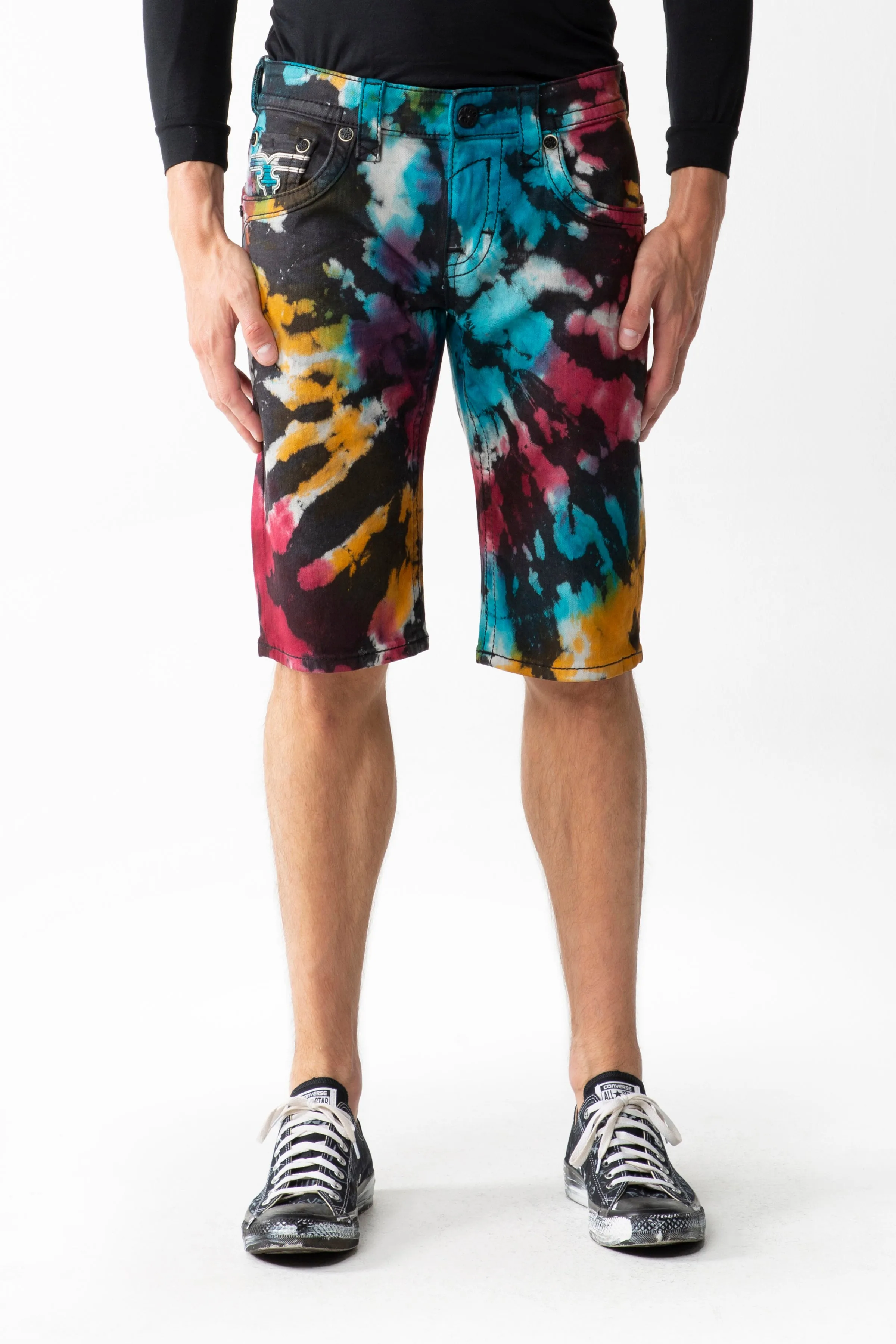 GOLDFINCH DENIM SHORTS sold by Rock Revival product image thumbnail 3