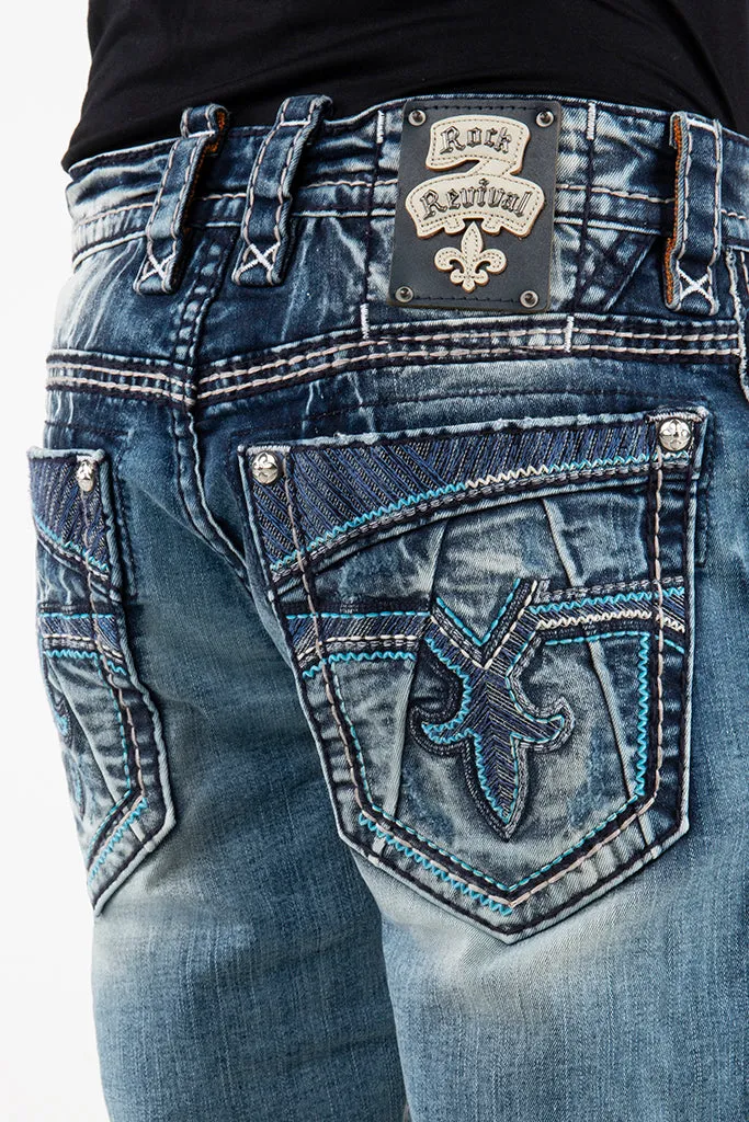 ENZO ALT STRAIGHT JEANS sold by Rock Revival product image thumbnail 4