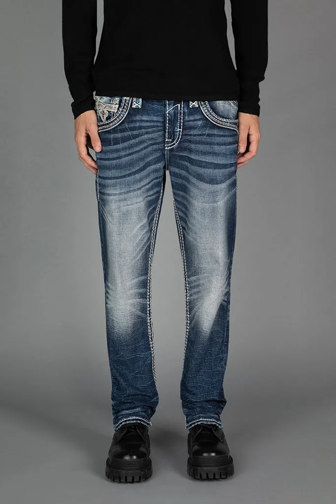 Jared Straight Jeans sold by Rock Revival product image thumbnail 3