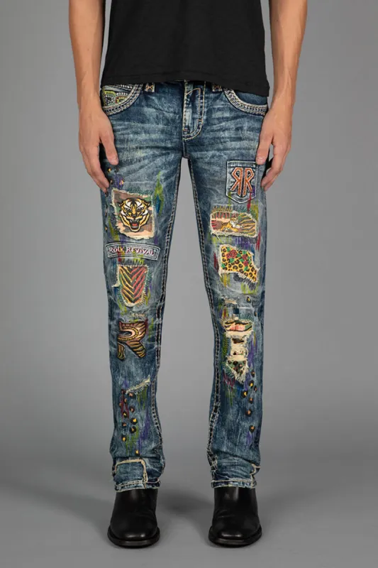 Lyndon Alt Straight Jeans sold by Rock Revival