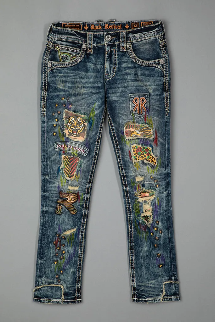Lyndon Alt Straight Jeans sold by Rock Revival product image thumbnail 5