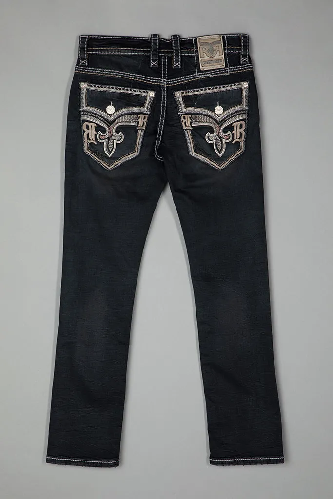 Ermias Straight Jeans sold by Rock Revival product image thumbnail 4