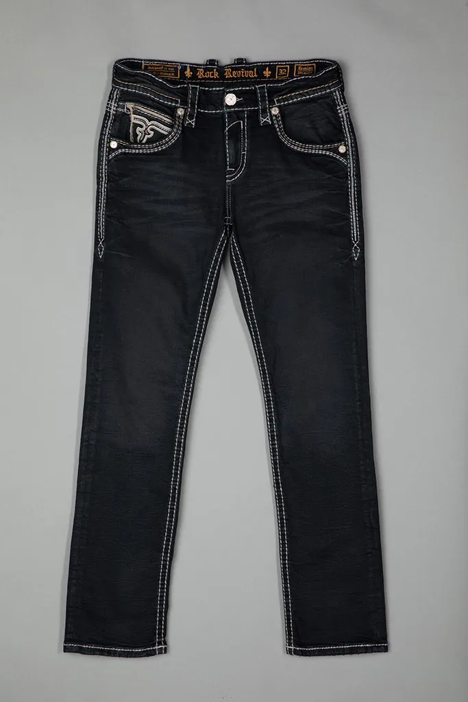 Ermias Straight Jeans sold by Rock Revival product image thumbnail 5