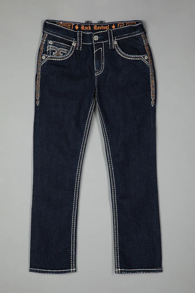 Isaiah Straight Jeans sold by Rock Revival product image thumbnail 5