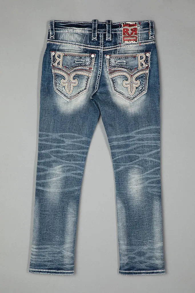 Jakub Straight Jeans sold by Rock Revival product image thumbnail 4