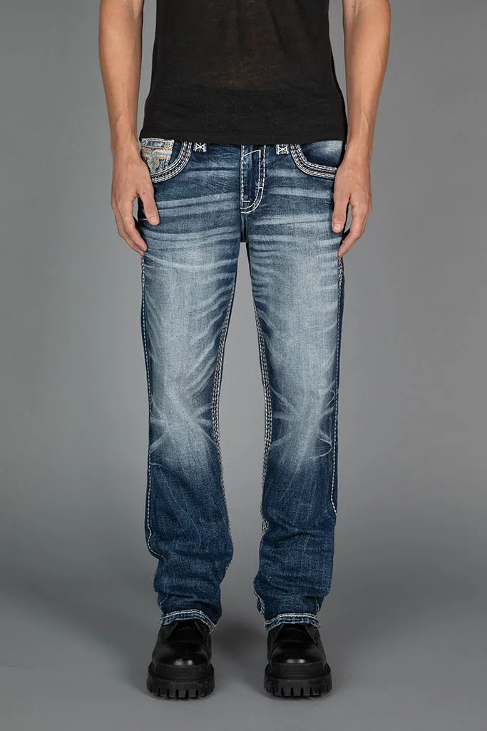 Zaid Bootcut Jeans sold by Rock Revival product image thumbnail 3