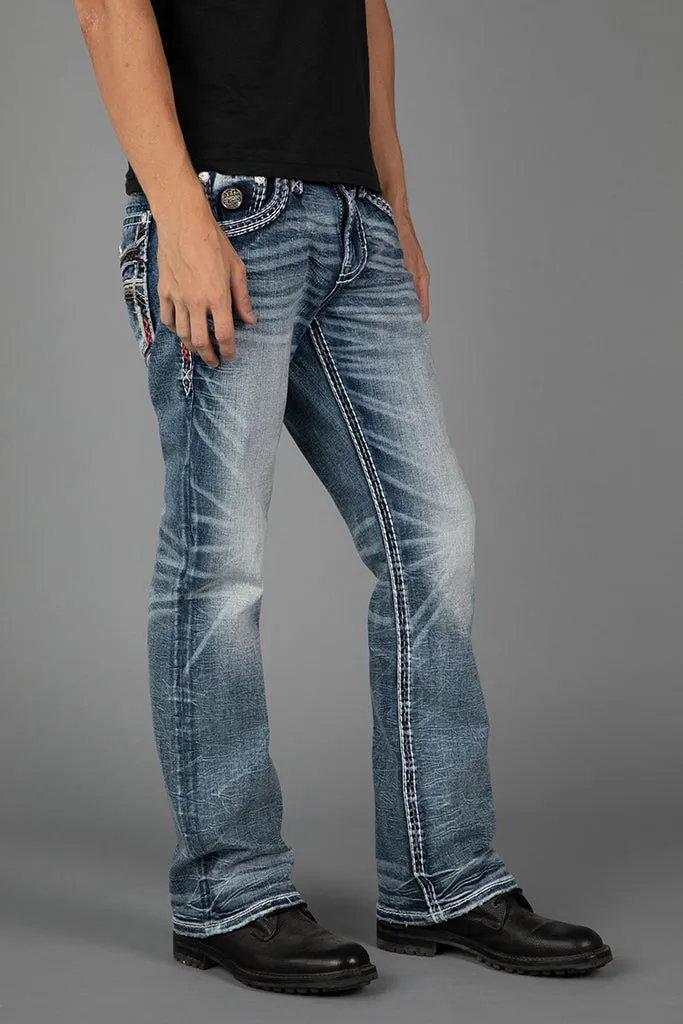 Matteo Bootcut Jeans sold by Rock Revival product image thumbnail 2