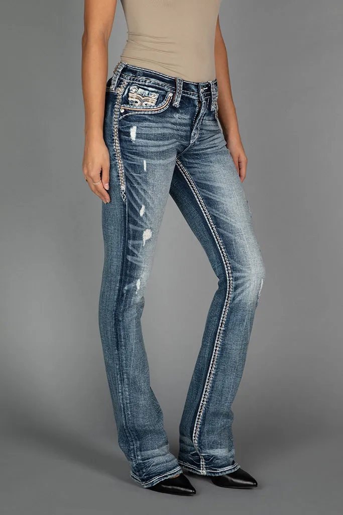 Ciaran Bootcut Jeans sold by Rock Revival product image thumbnail 2