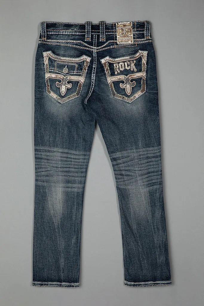 Kylan Straight Jeans sold by Rock Revival product image thumbnail 4
