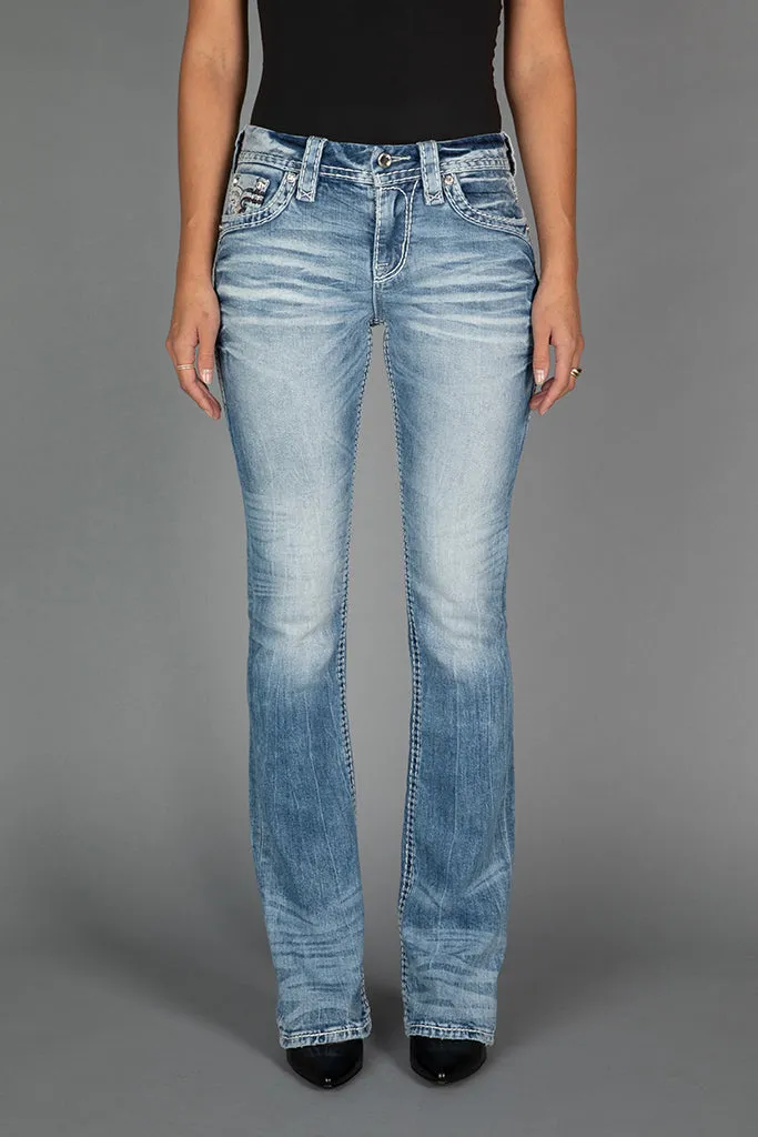 Natalia Bootcut Jeans sold by Rock Revival product image thumbnail 3