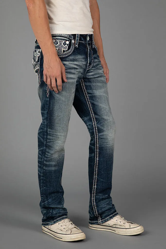 Ajay Straight Jeans sold by Rock Revival product image thumbnail 2