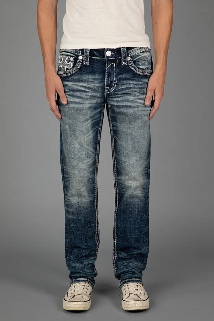 Ajay Straight Jeans sold by Rock Revival product image thumbnail 3