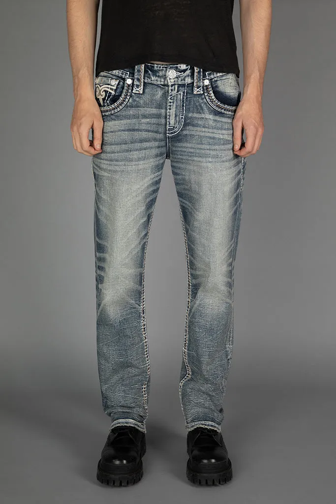 Ransom Straight Jeans sold by Rock Revival product image thumbnail 3