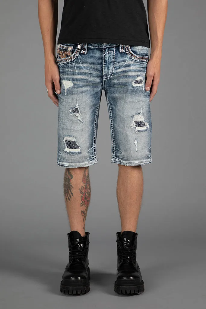Baxter Denim Shorts sold by Rock Revival product image thumbnail 3