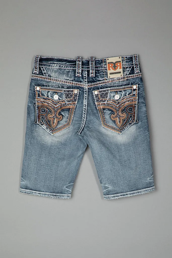 Baxter Denim Shorts sold by Rock Revival product image thumbnail 4