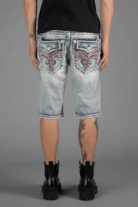 Elijah Denim Shorts sold by Rock Revival