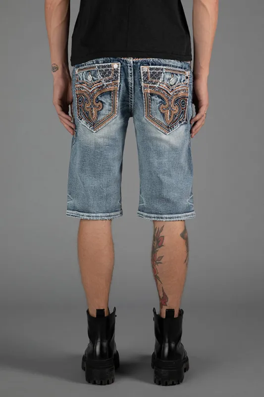 Baxter Denim Shorts sold by Rock Revival