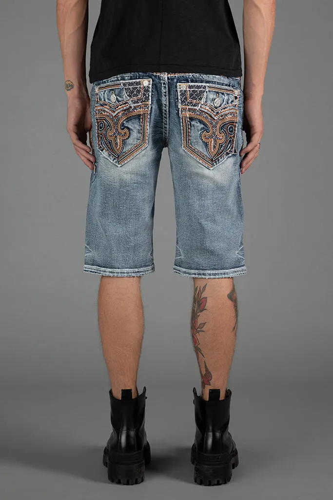 Baxter Denim Shorts sold by Rock Revival