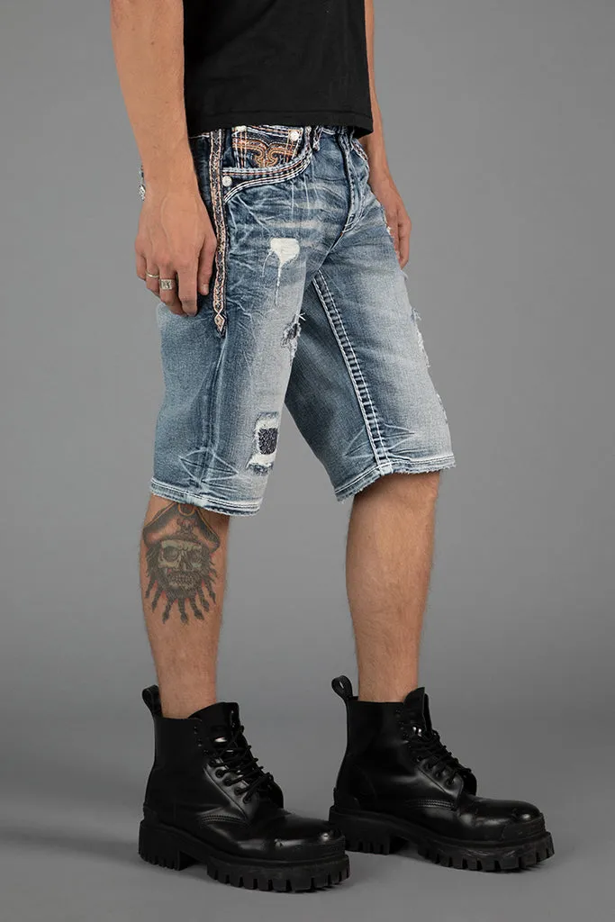Baxter Denim Shorts sold by Rock Revival product image thumbnail 2