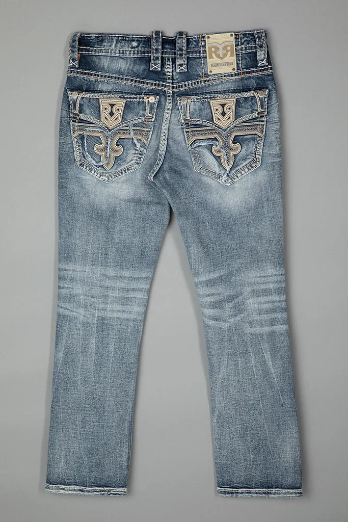 Emiliano Straight Jeans sold by Rock Revival product image thumbnail 4