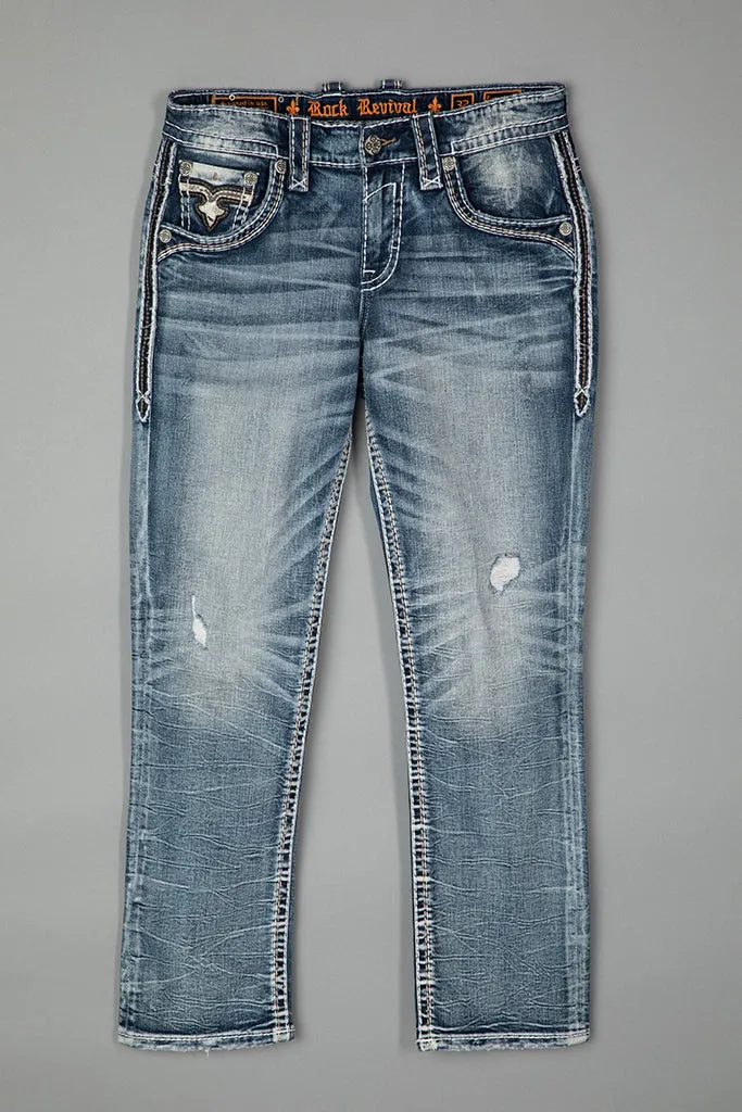 Lawrence Straight Jeans sold by Rock Revival product image thumbnail 5