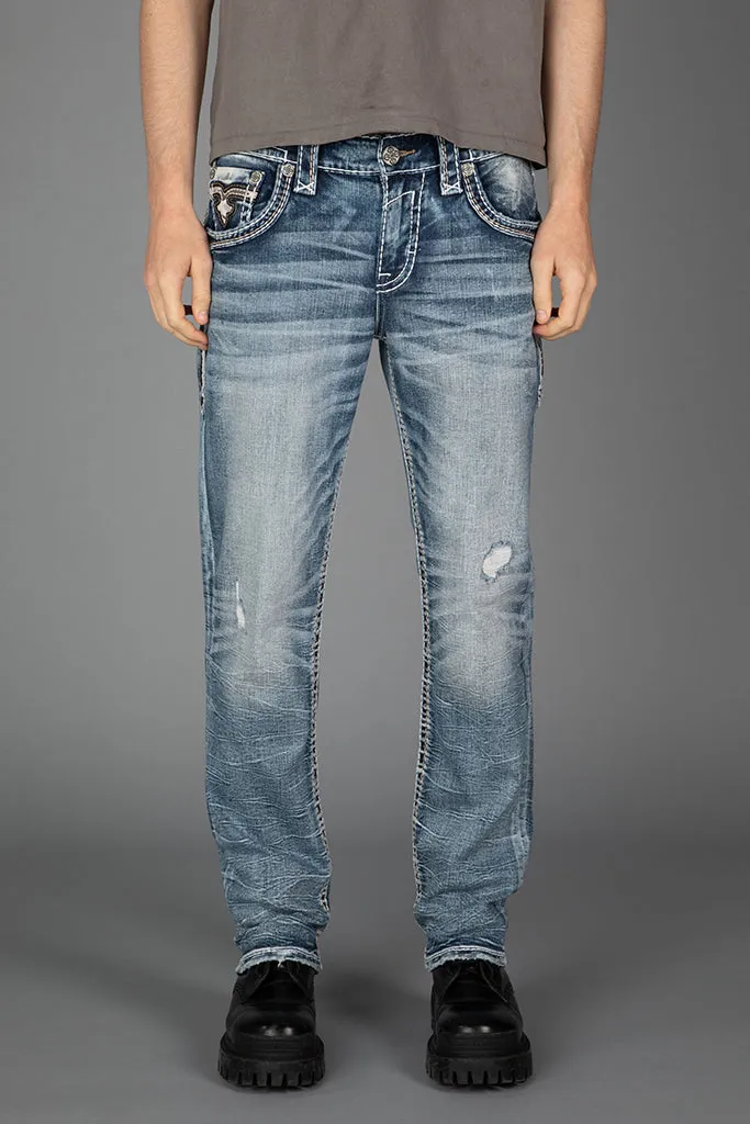 Lawrence Straight Jeans sold by Rock Revival product image thumbnail 3