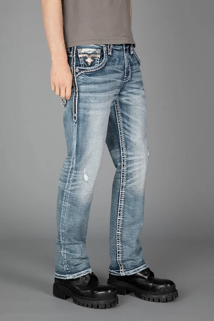 Lawrence Straight Jeans sold by Rock Revival product image thumbnail 2