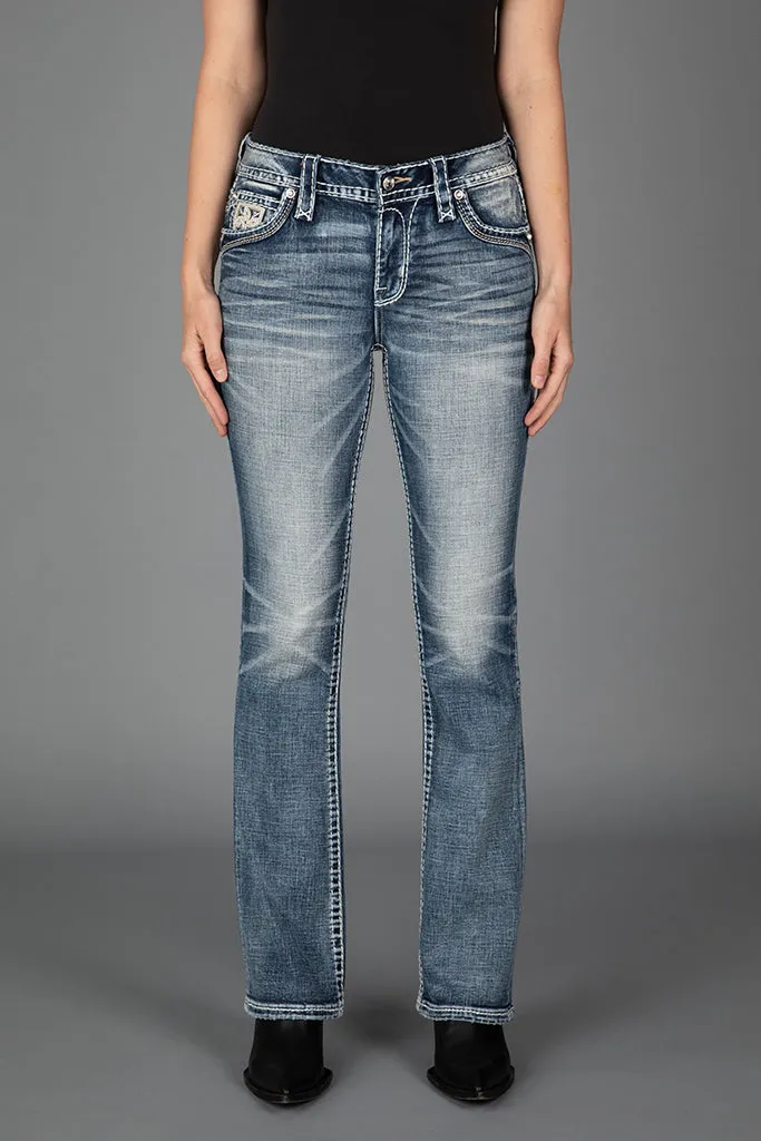 Maaria Bootcut Jeans sold by Rock Revival product image thumbnail 3