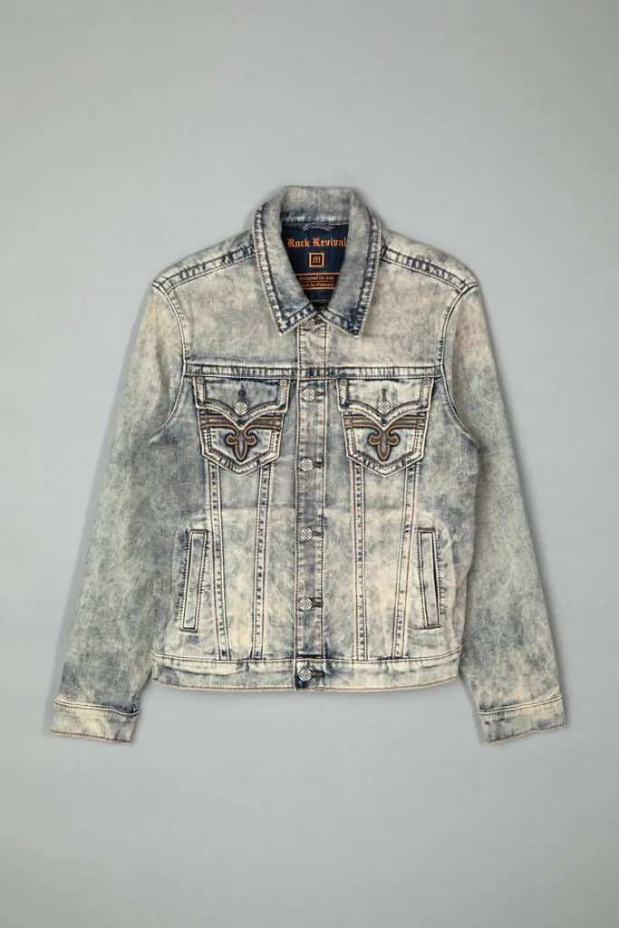 Arther Denim Jacket sold by Rock Revival product image thumbnail 5