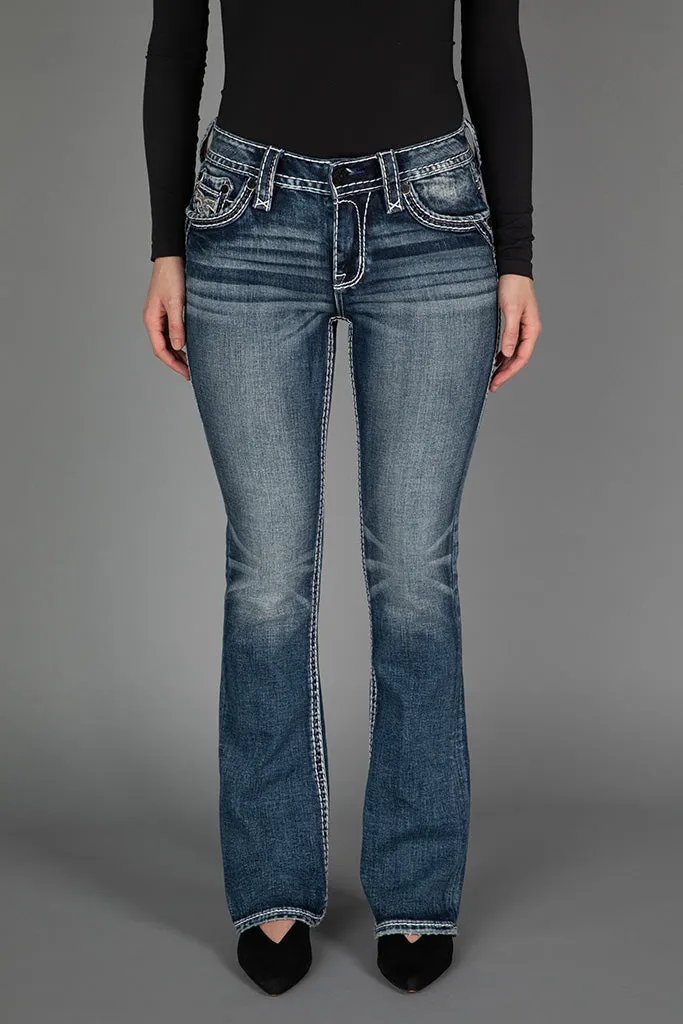 Haley Bootcut Jeans sold by Rock Revival product image thumbnail 3