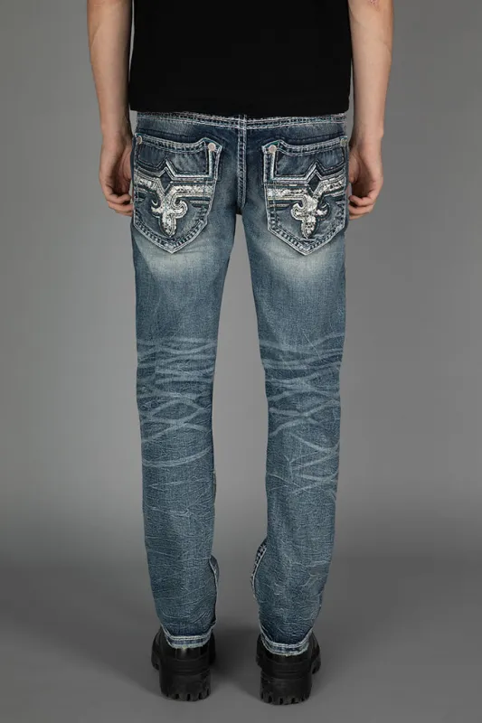 Leon Straight Jeans sold by Rock Revival