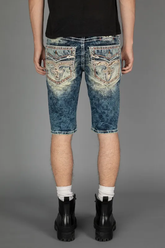 Dewey Denim Shorts sold by Rock Revival
