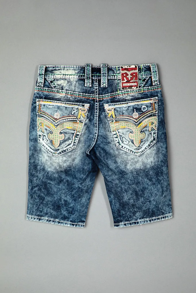Arlo Denim Shorts sold by Rock Revival product image thumbnail 4