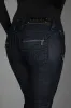 Kamil Super Low-Rise Moto Bootcut Jeans sold by Rock Revival