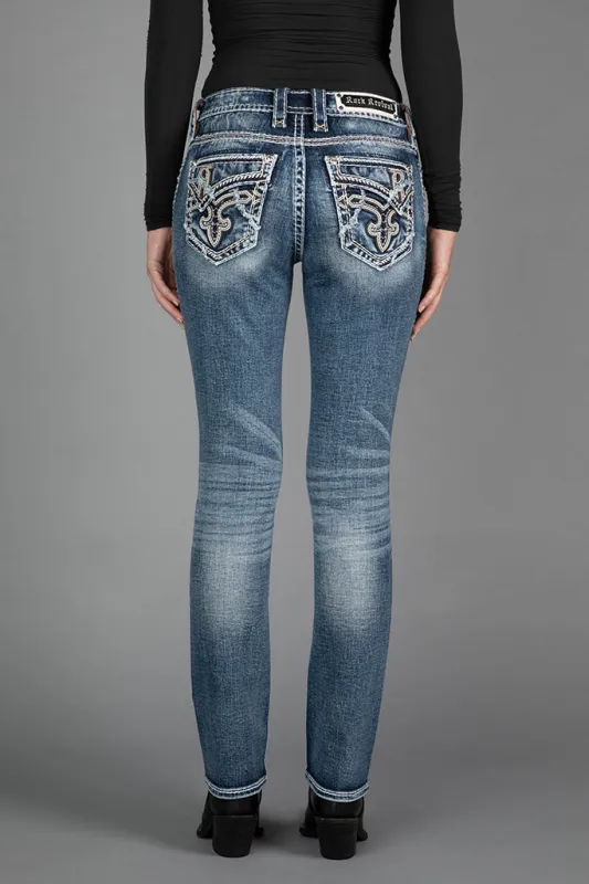 Janessa Straight Jeans sold by Rock Revival