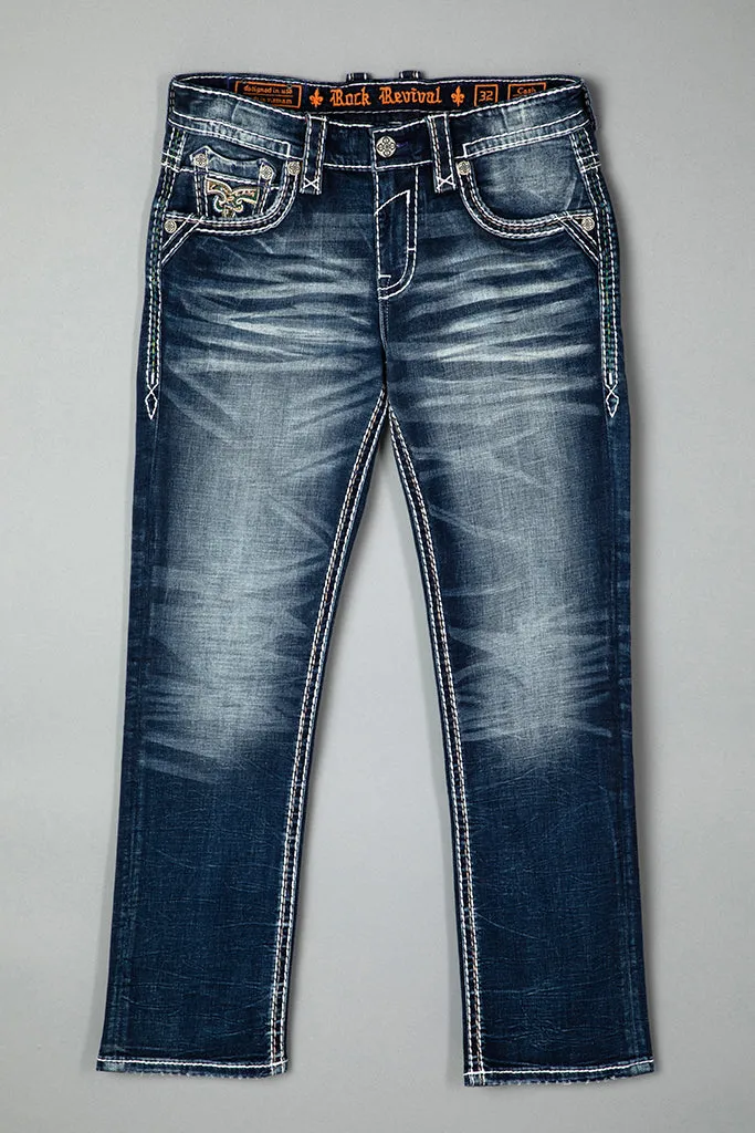 Cash Straight Jeans sold by Rock Revival product image thumbnail 5