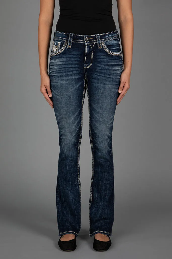 Riley Bootcut Jeans sold by Rock Revival product image thumbnail 3