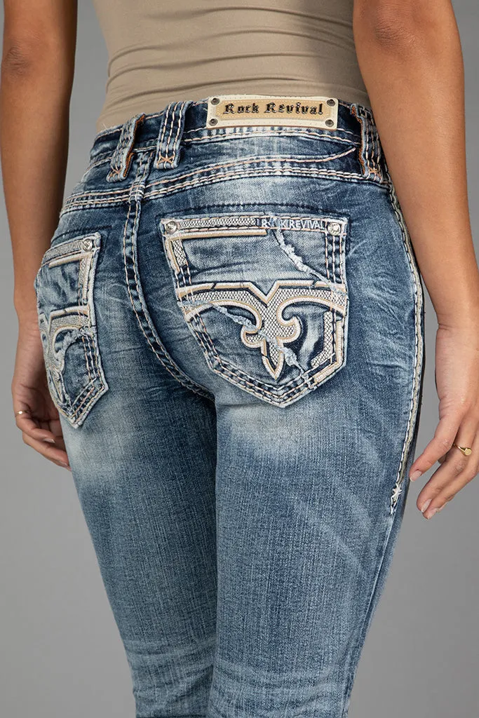 Hibiscus Straight Jeans sold by Rock Revival product image thumbnail 4