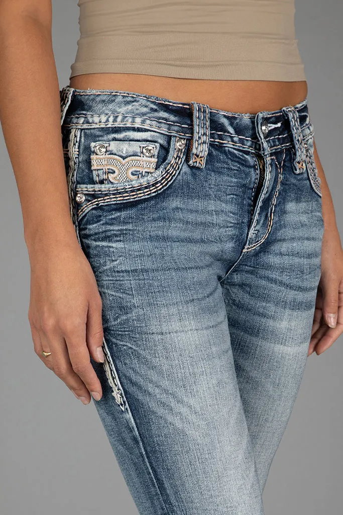 Hibiscus Straight Jeans sold by Rock Revival product image thumbnail 5