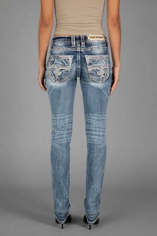 Hibiscus Straight Jeans sold by Rock Revival