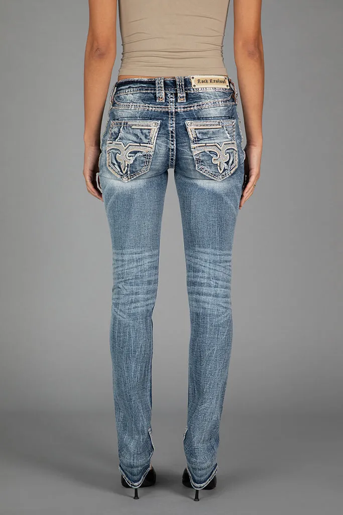 Hibiscus Straight Jeans sold by Rock Revival