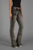 Kamil Super Low-Rise Moto Bootcut Jeans sold by Rock Revival