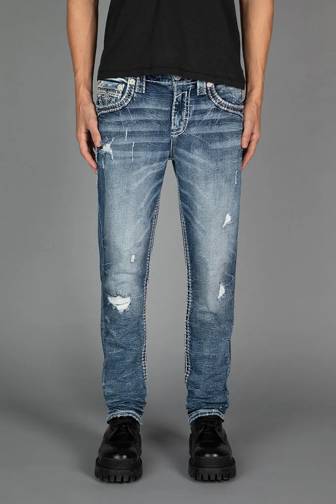 Gabriel Alt Straight Jeans sold by Rock Revival product image thumbnail 3