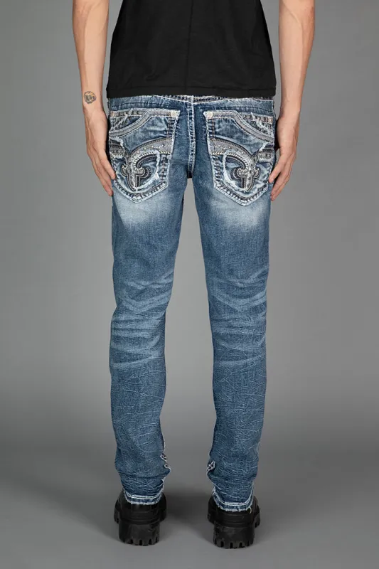 Gabriel Alt Straight Jeans sold by Rock Revival