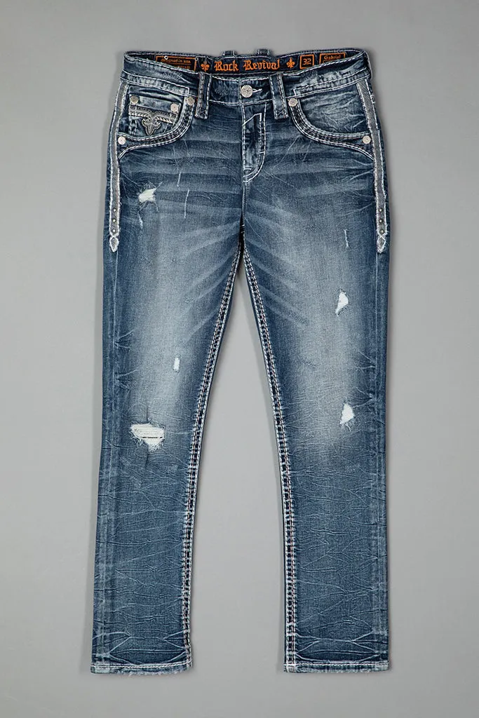 Gabriel Alt Straight Jeans sold by Rock Revival product image thumbnail 5