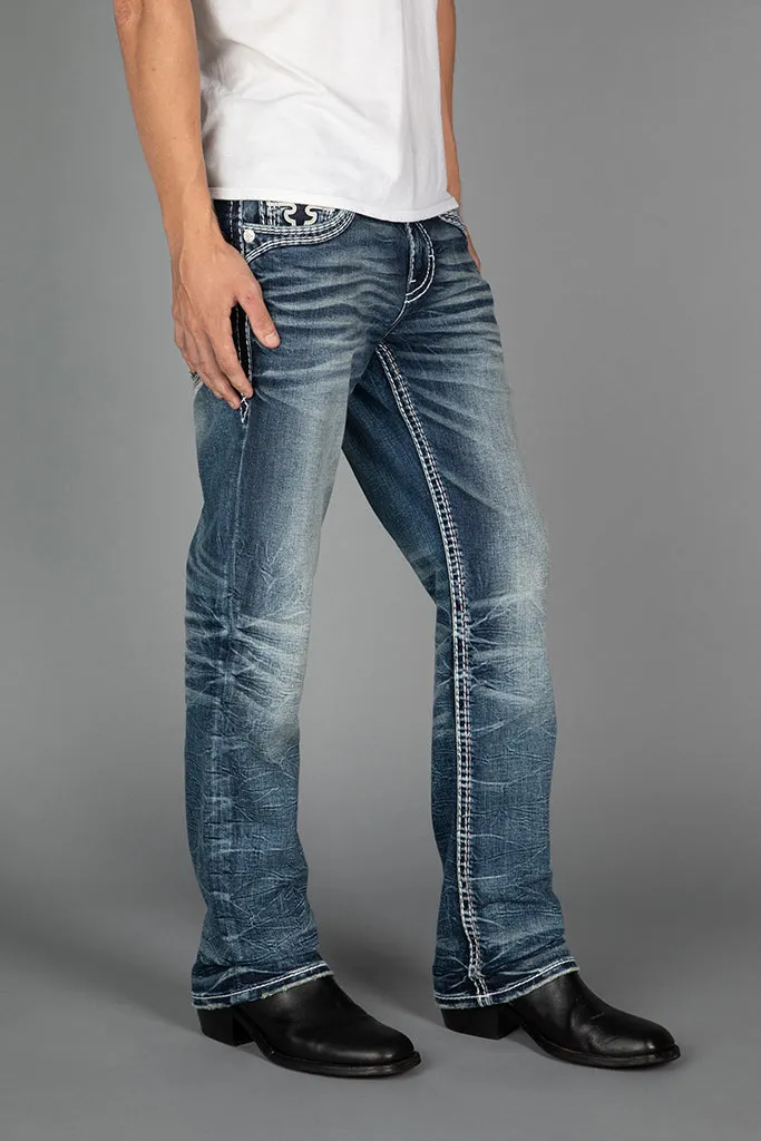 Leroy Straight Jeans sold by Rock Revival product image thumbnail 2