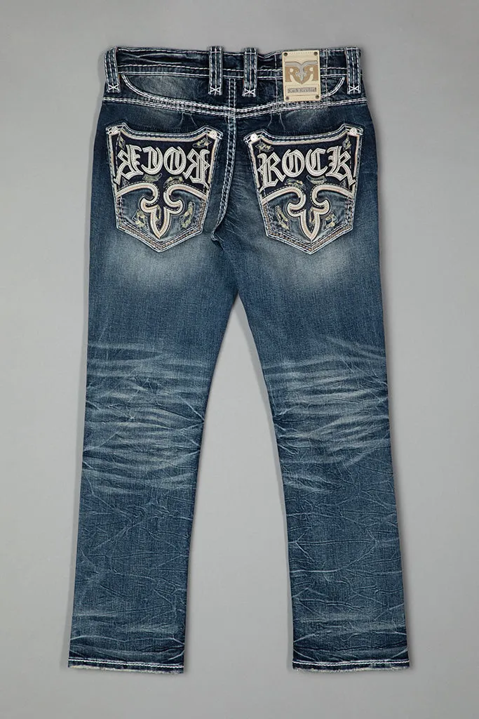 Leroy Straight Jeans sold by Rock Revival product image thumbnail 4