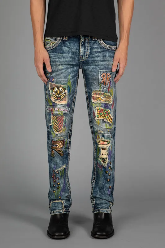 Lyndon Alt Straight Jeans sold by Rock Revival