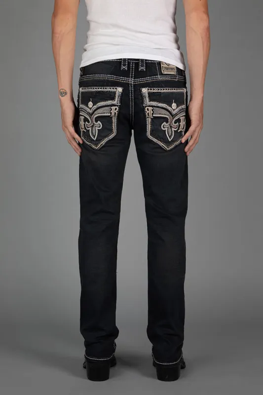 Ermias Straight Jeans sold by Rock Revival
