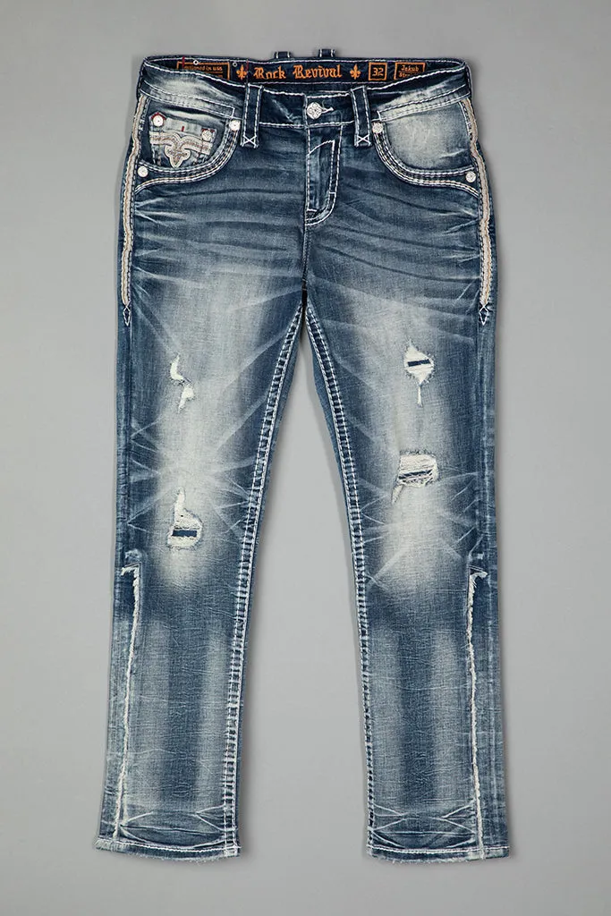 Jakub Straight Jeans sold by Rock Revival product image thumbnail 5